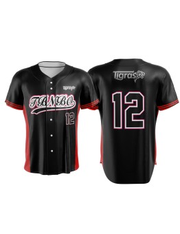Customized High Quality Button Down Baseball Shirts Gift For Christmas