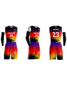 custom team basketball jerseys instock unifroms print with name and number ,kids&men's basketball uniform 37