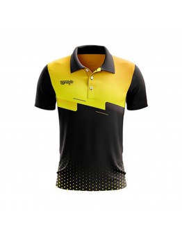 Men’s Cricket Polo Neck T-shirt Cricket Workout Jersey