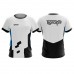 New And Fashion White And Black Esports Team Uniform Custom Logo Esports Jerseys Shirt
