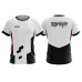 New And Fashion White And Black Esports Team Uniform Custom Logo Esports Jerseys Shirt