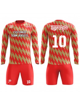 Custom Soccer Team Jerseys kits Full Sublimated Team name Player Names,Logo and Numbers 21