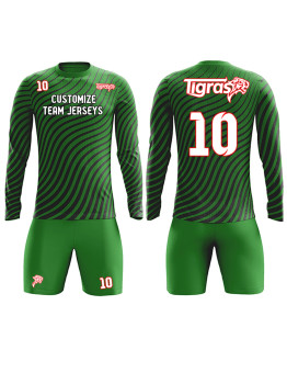 Custom Soccer Team Jerseys kits Full Sublimated Team name Player Names,Logo and Numbers 20