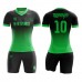 Custom Logo 100% Polyester Sportswear Sublimated Color Pink Slim Women Soocer Uniforms